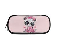 ATOurDealss Astuccio per matite con porcellino d'India per ragazze e ragazzi, astuccio per penne resistente, regalo adatto per bambini, forniture per lo studio, organizer carino criceto portamonete