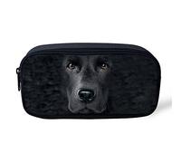 ATOurDealss Grande formato Ragazzi Ragazze Gomme Holder Pencil Pouch Pug Dog Pattern, Cane 5, Taglia unica, Astuccio