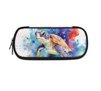 ATOurDealss Turrtle - Astuccio mimetico per ragazze, articoli per la scuola, astuccio per penne per bambini, astuccio per cancelleria, cosmetici, organizer per ufficio, scatola per Adluts, Tartaruga