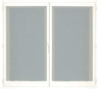 Atout Ciel Coppia di tende con passapasta pronte da appendere, 2 x 60 x 120 cm, grigio