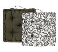 Atout Ciel Cuscino da pavimento 40 x 40 cm con manico, cachi