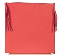 Atout Ciel Cuscino per sedia tinta unita, quadrato, 40 x 40 cm, Terracota