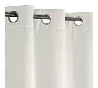 Atout Ciel Tenda termica foderata in pile tono su tono con occhielli, 140 x 240 cm, pronta da appendere, colore: Beige