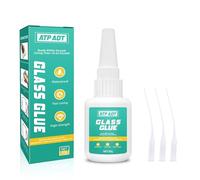 ATP ADT 30g Colla per Vetro, Colla Liquida Trasparente per Riparare Acrilico, Specchi, Cristallo, Lavoretti Creativi e Altro, Colla Vetro Perfetto per Artigianato fai da te e Riparazioni Veloci