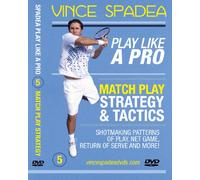 ATP Tennis Tour Pro Vince Spadea's, Play Tennis Like A Pro, Vol. 5 Pro Match Play Strategy & Tactics! Designed for Beginners, Intermediate and Advanced Players! Improve Your Game!