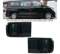 ATPONCX Maniglia Esterna Della Porta Per/Fit for Hyundai H1 Gran Starex Imax I800 2007-2018 Auto Esterno Esterno Maniglia for Porta Scorrevole Maniglie for Porte Esterne Nero(Left and right)