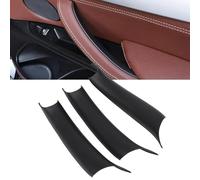 ATPONCX Maniglia per porta interna LHD/RHD 3 pz/set Car Interior Door Pull Handle Copertura Accessori Auto/Misura for BMW X5 F15 2014-2018/X6 F16 2015 2016 2017 2018(RHD-Black)