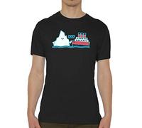 Atprints Iceberg Boop Titanic Funny Maglietta da Uomo Small