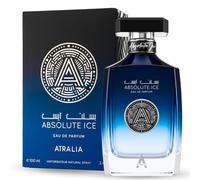 Atralia Absolute Ice Eau de Parfum, 100 mL, Fresh Aromatic Fragrance with Bergamot, Thyme, Anise, Geranium, Lavandin, Orange Blossom and White Musk
