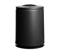 ATREDESES Pattumiera Domestico Pp. Trash Can Push-Type Push Carash Cash Can Calco interni Basket di carta Soggiorno Camera da letto Cucina Bagno Deposito bagagli Pattumiera Da Cucina(Black)