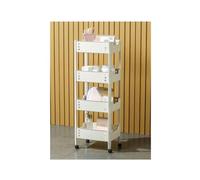 ATREDESES Scaffali Portaoggetti Scaffale da cucina Scaffale da cucina Scaffale da snack Lavatrice Bagno Scaffale da pavimento for WC a strati Scaffali Da Cucina(A)