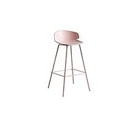 ATREDESES Sgabello Da Bar Seggiolone moderno minimalista con schienale Cucina domestica Sgabello da bar in ferro battuto Sgabello da bar nordico Sedia da bancone Sgabelli Da Bar Moderni(E)