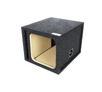 Atrend Bbox - Recinzione per subwoofer con ventilazione singola, 25,4 cm, progettata per subwoofer Kicker Square/sigillato/Solo-Baric L5 e L7, migliora la qualità audio, il suono e i bassi