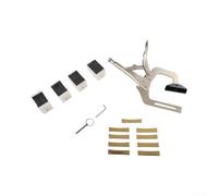 Atrezzo Liuteria Pressione Tasti 9 Inserti Ottone(Fret Press) | 9 raggi diversi (7.25-20), ottone marcato, , adattabilità totale, precisione massima
