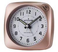 ATRIUM Sveglia Analogico Al Quarzo Radioréveil A610-17 Snooze Luce Rosato