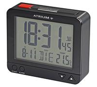 Atrium Sveglia digitale radiocontrollata con illuminazione, snooze, data e temperatura A760-7.