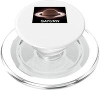 Atronomia planetaria di Saturno PopSockets PopGrip per MagSafe