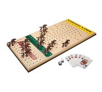 Atross The Board - Top da gioco a cavallo, unisex adulto, Gioco Horseracing, 798304352160, acero.