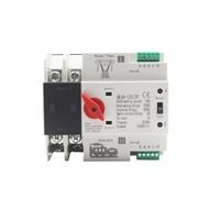 ATS 220V PC Dual Power Automatic Transfer Switch 32A 50A 63A100A Household Power Transfer Switch For City Power and Generator MQXFCZUX(80A)