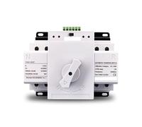 ATS 2P 125A 230V MCB type Dual Power Automatic transfer switch TOQ3-2P/125 PV city power Generator MQXFCZUX