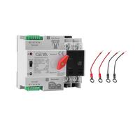 ATS Fotovoltaico Interruttore AC100A Switch Solare Automatico Trasferimento W2R 2P 220V Doppia Alimentazione Adatto Per UPS Industriali E Domestici