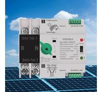 ATS INTERRUTTORE AUTOMATICO RETE FOTOVOLTAICO SOLARE ENERGIA 2P 220 v 125A