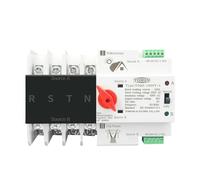 ATS su guida Din 4P trifase 4 fili for fotovoltaico e inverter Selettori di trasferimento automatico a doppia alimentazione Ininterrotto 63A 100A 125A(100A)