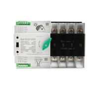 ATS trifase 4P su guida DIN for interruttori selettori elettrici di trasferimento automatico a doppia alimentazione for fotovoltaico e inverter, ininterrotto 125 A(110V)