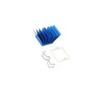 ATS-X50210P-C1-R0 Radiatore: goffrato a coste blu L: 21 mm W: 21 mm H: 17,5 m...