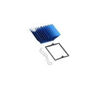 ATS-X50400P-C1-R0 Radiatore: goffrato a coste blu L: 40 mm W: 40 mm H: 17,5 m...