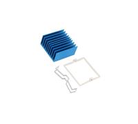 ATS-X53350P-C1-R0 Radiatore: goffrato a coste blu L: 35 mm W: 35 mm H: 17,5 m...