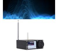 ATS25X2 Radio a Onda Corta Multi-Modal DSP con Scan dello Spettro, Alluminio Nero