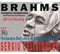 ATS940/942-2 ブラームス:交響曲全集 チェリビダッケ指揮ミラノRAI交響楽団