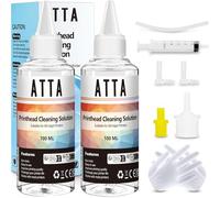 ATTA Kit di pulizia per testine di stampa per stampanti a getto d'inchiostro, potente kit di pulizia per testine di stampante Epson, HP, Canon, Brother, Dell, Lexmark (confezione da 2)