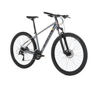 ATTABO Bicicletta da Uomo ALPE 3.0 Mountain Bike con Telaio in Alluminio da 17" Bici Uomo con Manubrio ergonomico con Ruote da 29" Sedile Regolabile Deragliatore a 24 velocità Colore Grigio