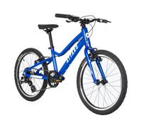 ATTABO Bicicletta per Bambini EASE 20" Bici per Bambini Leggera e Resistente con Gradino Basso Manubrio BMX Ergonomico Deragliatore e Attraenti Accessori di Sicurezza Colore Blu