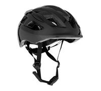 ATTABO Casco da Bicicletta Taglia L Casco da Bici Donna e Uomo con tecnologia In-Mold con luce LED Regolazione del Casco Biciletta con Manopola Materiale PC Protezione termica Nero