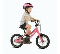 ATTABO Ease 14 - Bicicletta per bambini da 2 a 5 anni con telaio in alluminio leggero, ruote da 14", adatta per corporatura da 85 a 110 cm, portata fino a 50 kg, ergonomica e stabile