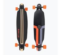 ATTABO: Longboard Flowrider per città e tempo libero - Tavola da 38" in legno d'acero a 8 strati, cuscinetti a sfera ABEC-7, carico massimo 100 kg