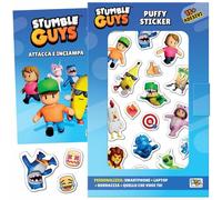 Attacca e inciampa. Puffy sticker. Stumble guys. Ediz. a colori. Con Adesivi