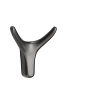 Attaccapanni A Muro Design creativo in lega di zinco for montaggio a parete gancio doppio appendiabiti guardaroba vestiti cappotto borsa cappello appeso bagno cucina rack(Grey)