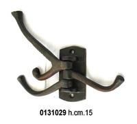 ATTACCAPANNI A MURO PIEGHEVOLE IN GHISA 4 GANCI RICHIUDIBILI SALVASPAZIO BAGNO