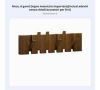 Attaccapanni a Tasti di Pianoforte Decongn Creativo Appendiabiti da Parete
