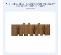 Attaccapanni a Tasti di Pianoforte Decongn Creativo Appendiabiti da Parete