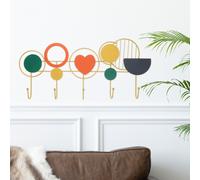 Attaccapanni Con Mensola Ganci Muro Per Cappotti Da Asciugamano Il Bagno