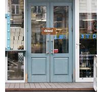 Attaccapanni Per Porta Cartello Aperto Chiuso Gancio Delle Porte