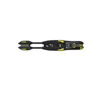 Attacchi classici da sci di fondo per bambini Fischer Xc-binding Race Jr Classic Ifp (nero giallo) TU