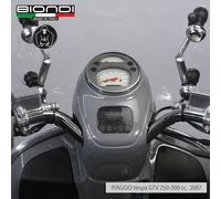 KIT ATTACCHI PARABREZZA SCOOTER PER VESPA GTV 250/300 BIONDI 8500559 PIAGGIO GTS