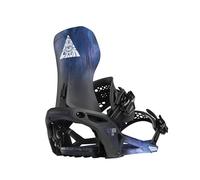Attacchi da snowboard Nidecker LT Supermatic - Attacco automatico a doppia entrata con pedale del tallone e calzata universale - L - Bio Black