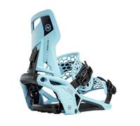 Attacchi da snowboard Nidecker OG Supermatic - Sistema di apertura automatica con spoiler reclinabile - L - Esape Cyan 2025